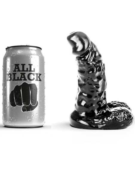 ALL BLACK DILDO 13 CM