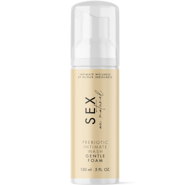 BIJOUX INDISCRETS SEX AU NATUREL GEL INTIMO PREBIOTICO CON ESPUMA 150 ML
