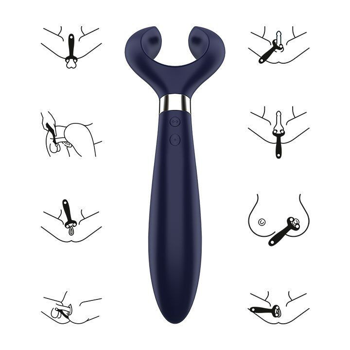 SATISFYER ENDLESS FUN MULTI VIBRADOR 3 AZUL