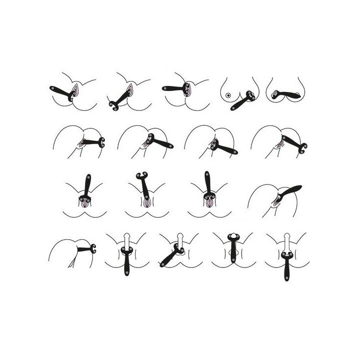 SATISFYER ENDLESS FUN MULTI VIBRADOR 3 NEGRO