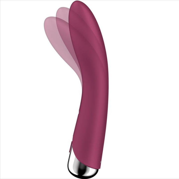 SATISFYER SPINNING VIBE 1 VIBRADOR ROTADOR G SPOT RED
