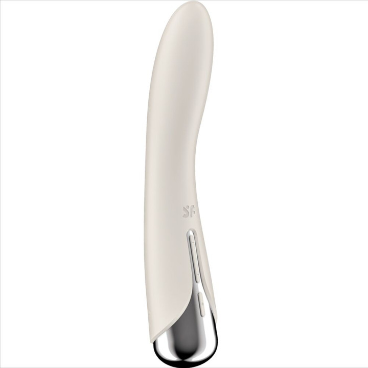 SATISFYER SPINNING VIBE 1 VIBRADOR ROTADOR G SPOT BEIGE