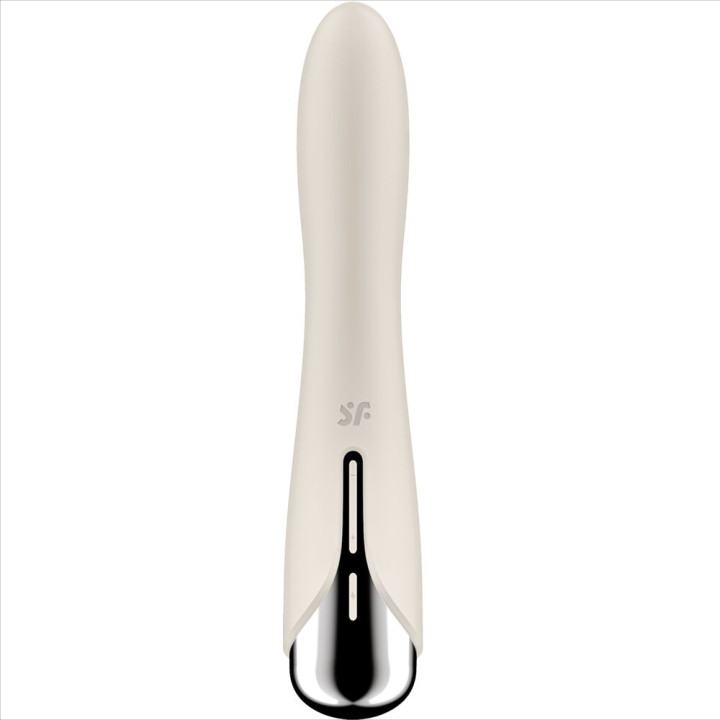 SATISFYER SPINNING VIBE 1 VIBRADOR ROTADOR G SPOT BEIGE