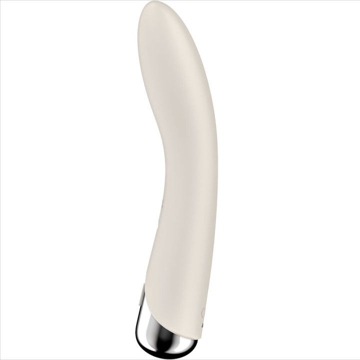 SATISFYER SPINNING VIBE 1 VIBRADOR ROTADOR G SPOT BEIGE