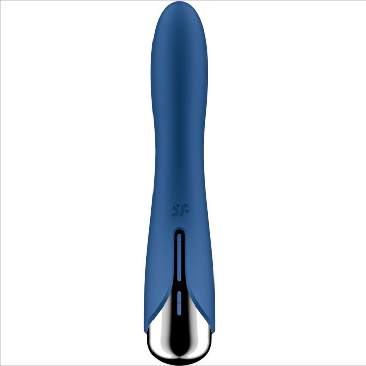 SATISFYER SPINNING VIBE 1 VIBRADOR ROTADOR G SPOT AZUL