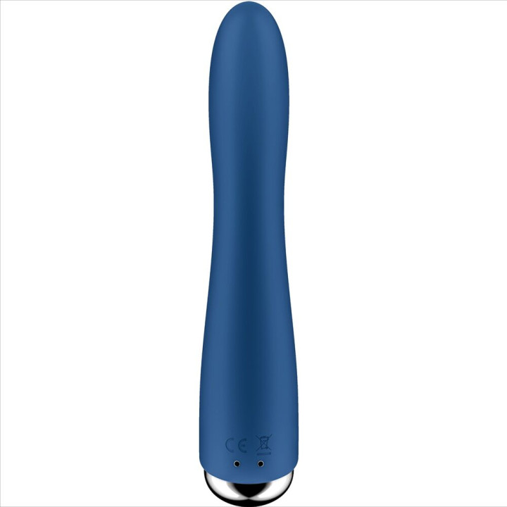 SATISFYER SPINNING VIBE 1 VIBRADOR ROTADOR G SPOT AZUL