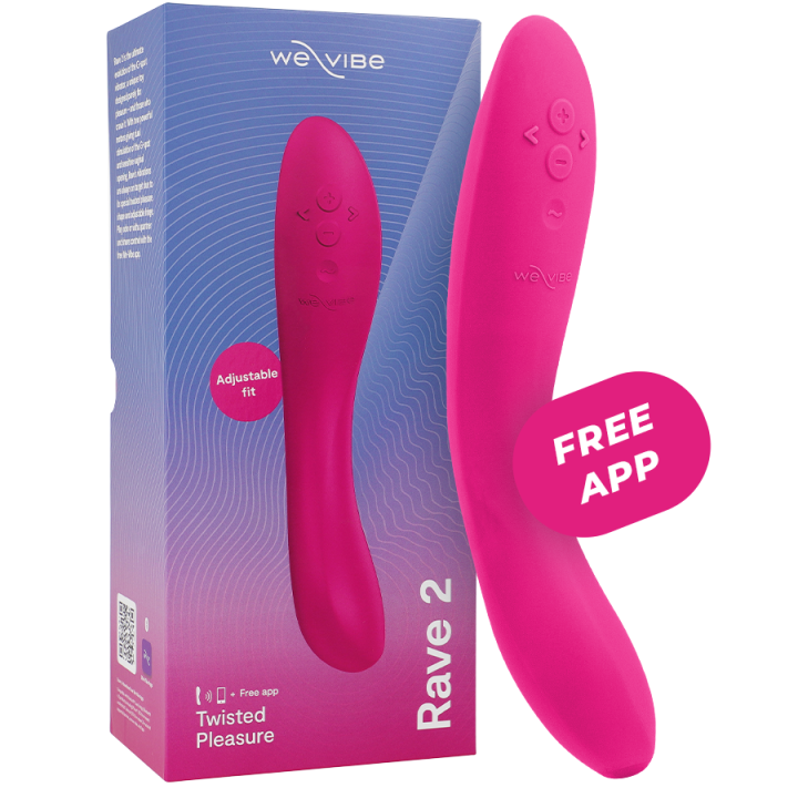 WE VIBE RAVE 2 VIBRADOR PUNTO G FUCSIA