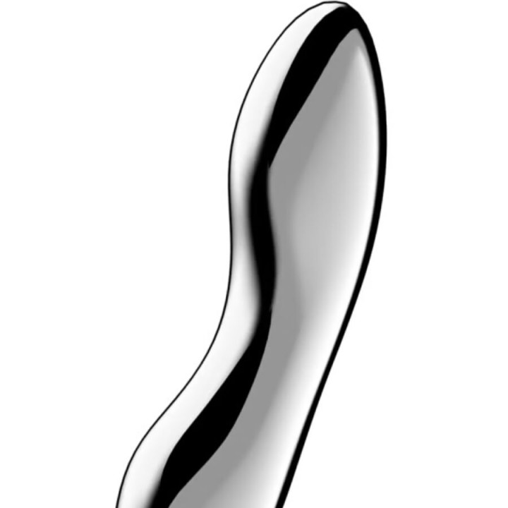 SATISFYER COSMIC CREST 2 DILDO ACERO INOXIDABLE DOBLE USO
