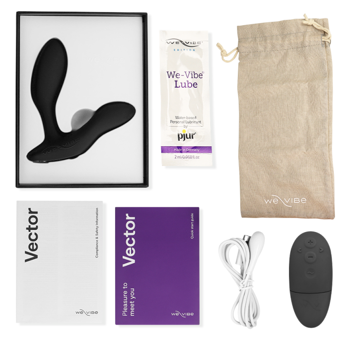 WE VIBE DITTO PLUG ANAL VIBRADOR NEGRO