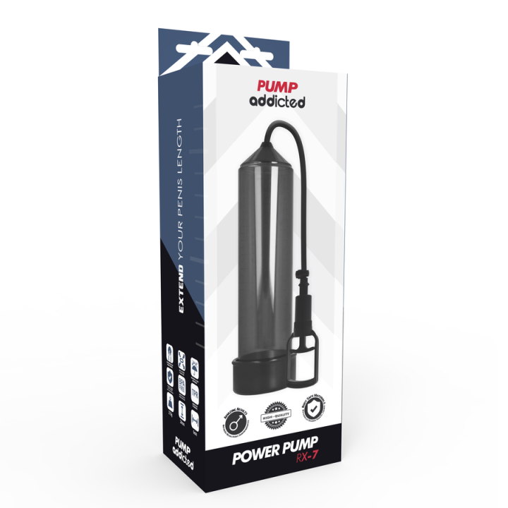 PUMP ADDICTED BOMBA ERECCION RX7 NEGRO