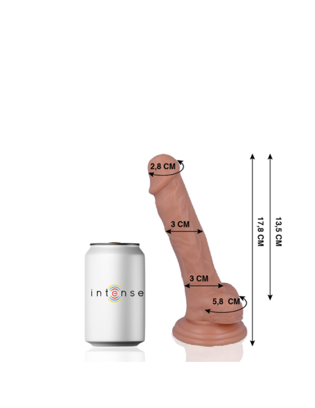 MR INTENSE 9 PENE REALISTICO 178 CM O 3 CM