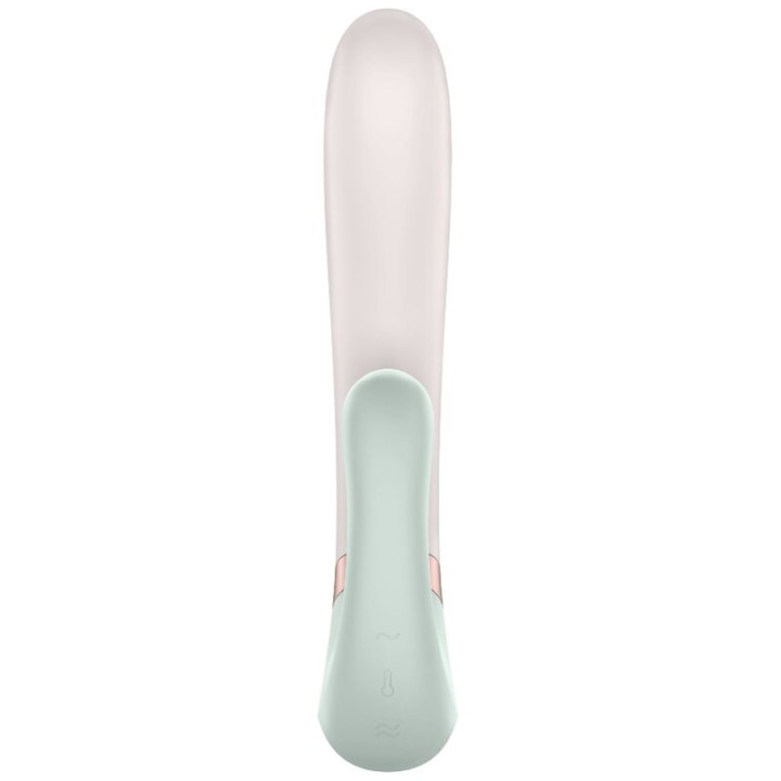 SATISFYER HEAT WAVE VIBRADOR APP BLANCO