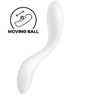 SATISFYER RRROLLING PLEASURE VIBRADOR PUNTO G BLANCO