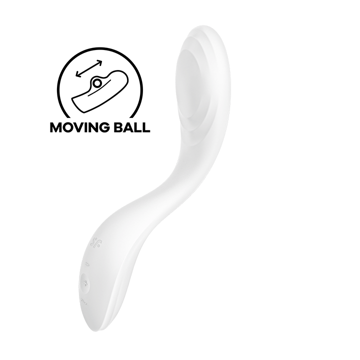 SATISFYER RRROLLING PLEASURE VIBRADOR PUNTO G BLANCO