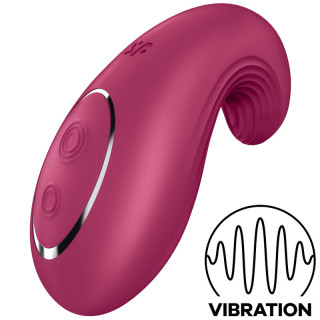 SATISFYER DIPPING DELIGHT VIBRADOR LAY ON ROJO