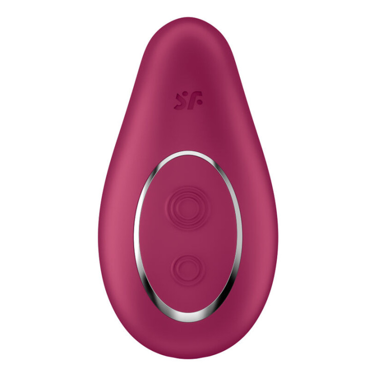 SATISFYER DIPPING DELIGHT VIBRADOR LAY ON ROJO