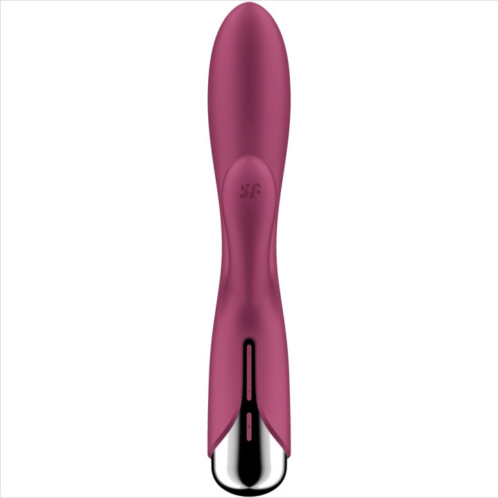 SATISFYER SPINNING RABBIT 1 ESTIMULACION CLITORIS Y PUNTO G ROJO