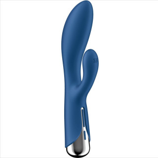 SATISFYER SPINNING RABBIT 1 ESTIMULACION CLITORIS Y PUNTO G AZUL