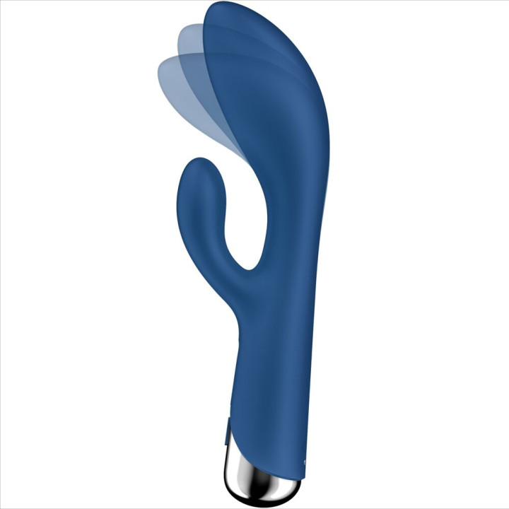 SATISFYER SPINNING RABBIT 1 ESTIMULACION CLITORIS Y PUNTO G AZUL