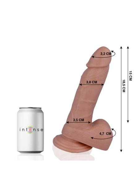 MR INTENSE 14 PENE REALISTICO 185 CM O 38 CM