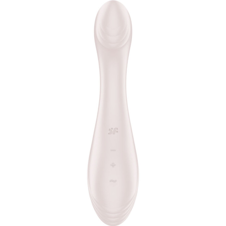 SATISFYER G FORCE ESTIMULADOR VIBRADOR PUNTO G BEIGE