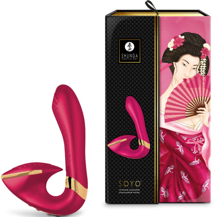 SHUNGA SOYO MASAJEADOR INTIMO FUCSIA