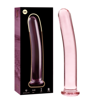 NEBULA SERIES BY IBIZA MODELO 8 DILDO CRISTAL ROSA 145 CM O 2 CM