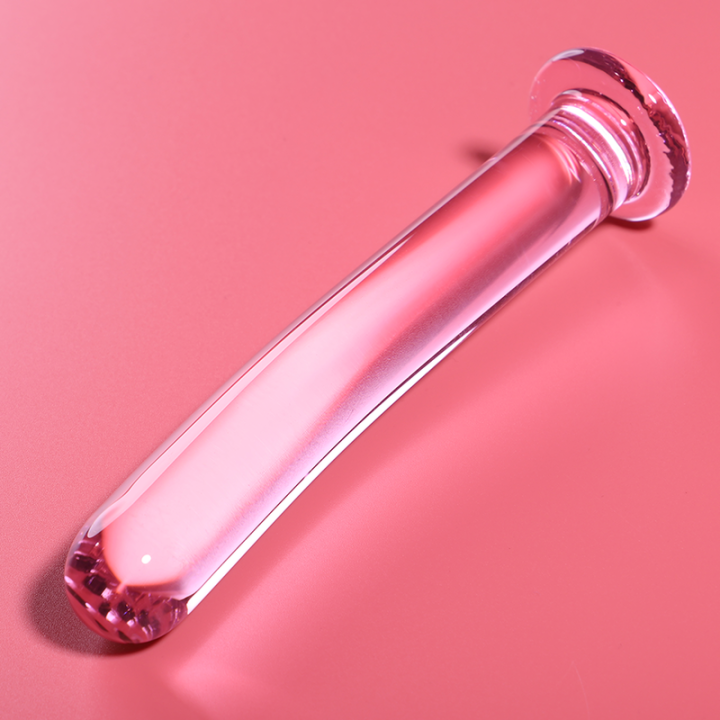 NEBULA SERIES BY IBIZA MODELO 9 DILDO CRISTAL ROSA 155 CM O 25 CM