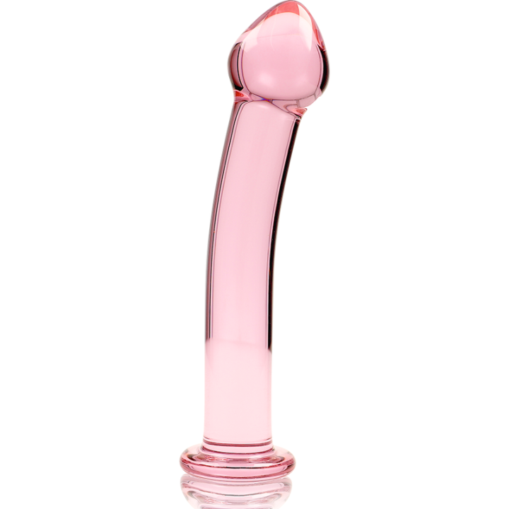 NEBULA SERIES BY IBIZA MODELO 11 DILDO CRISTAL ROSA 16 CM O 3 CM