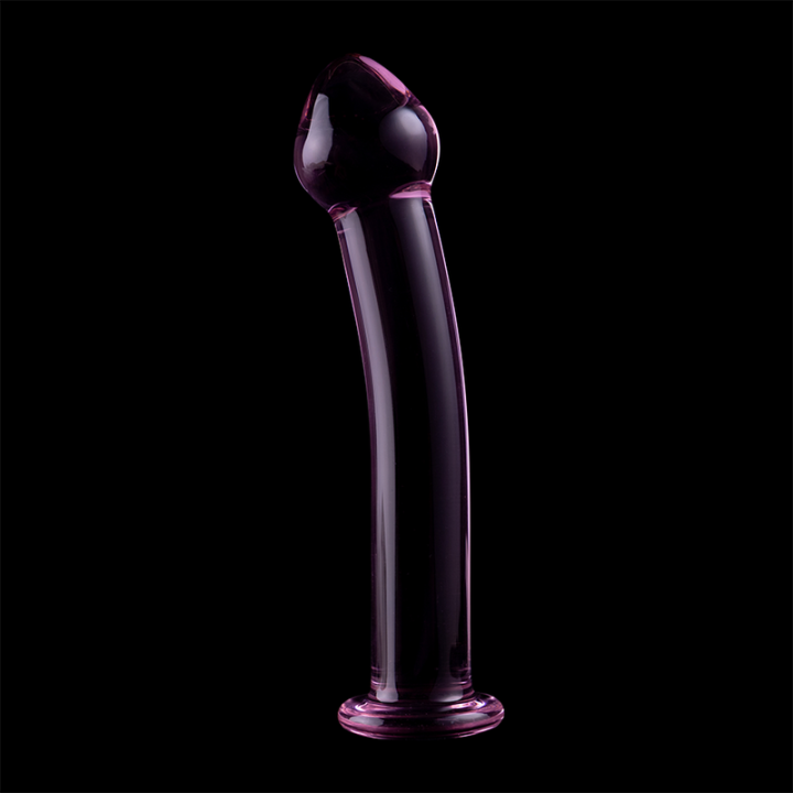 NEBULA SERIES BY IBIZA MODELO 11 DILDO CRISTAL ROSA 16 CM O 3 CM