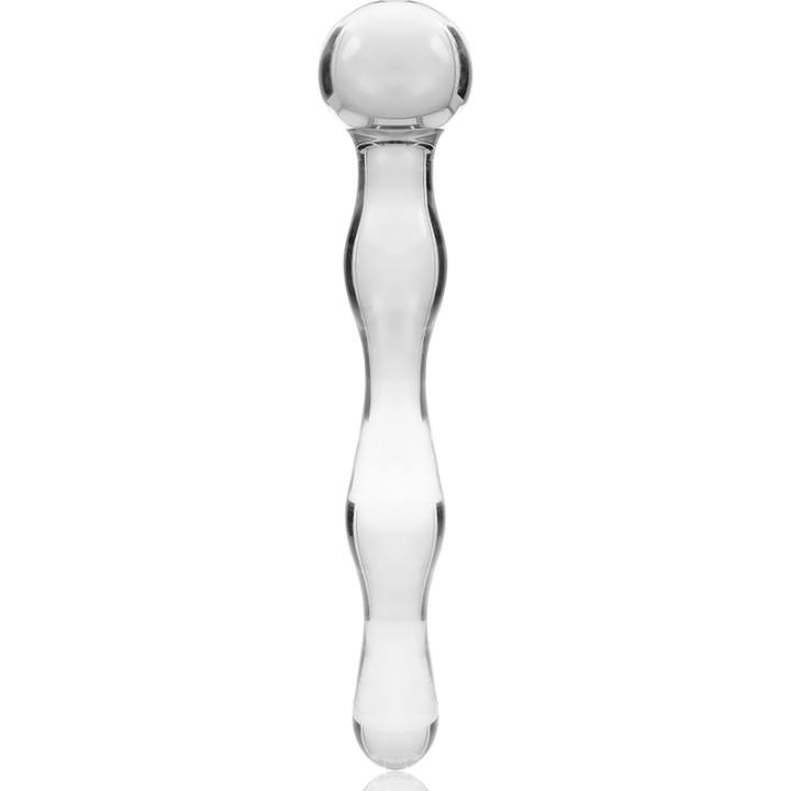 NEBULA SERIES BY IBIZA MODELO 13 DILDO CRISTAL TRANSPARENTE 18 CM O 35 CM