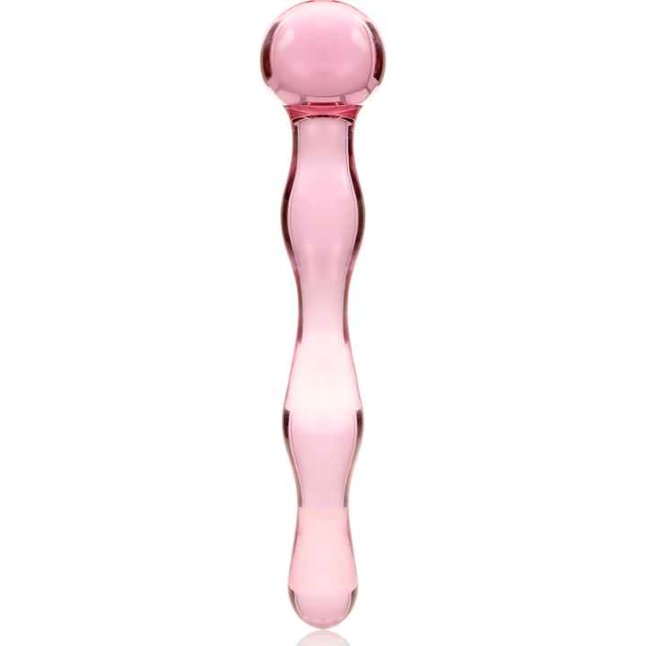 NEBULA SERIES BY IBIZA MODELO 13 DILDO CRISTAL ROSA 18 CM O 35 CM