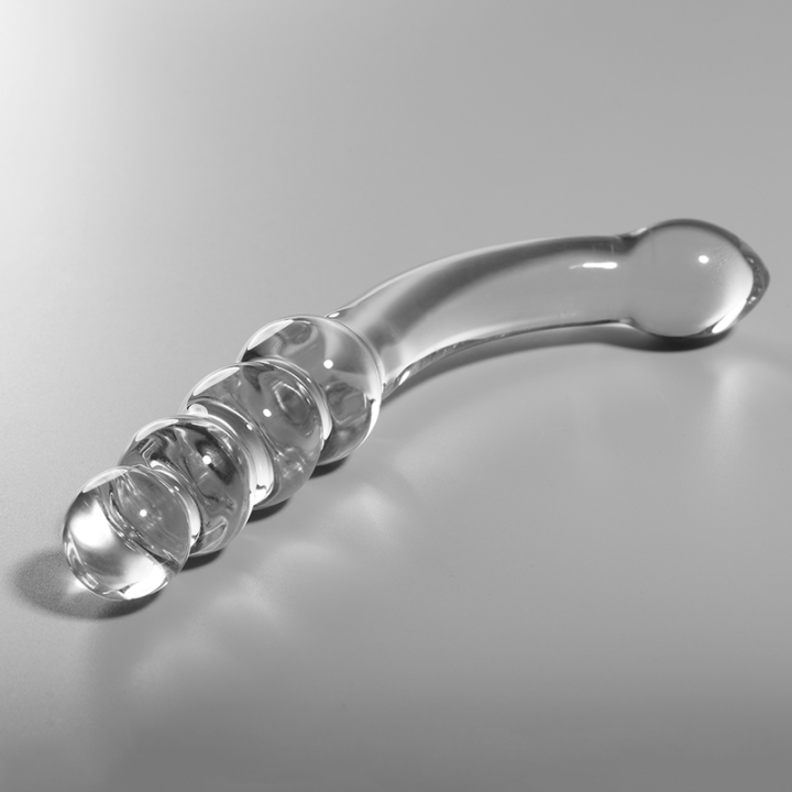 NEBULA SERIES BY IBIZA MODELO 14 DILDO CRISTAL TRANSPARENTE 185 CM O 3 CM