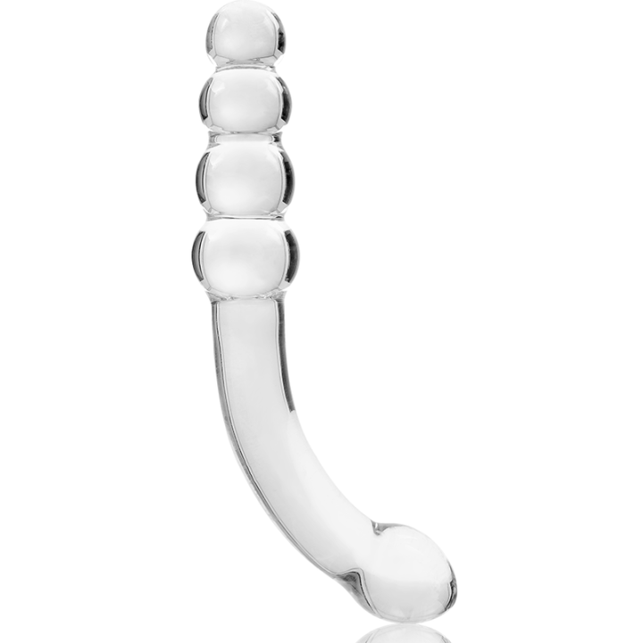 NEBULA SERIES BY IBIZA MODELO 14 DILDO CRISTAL TRANSPARENTE 185 CM O 3 CM
