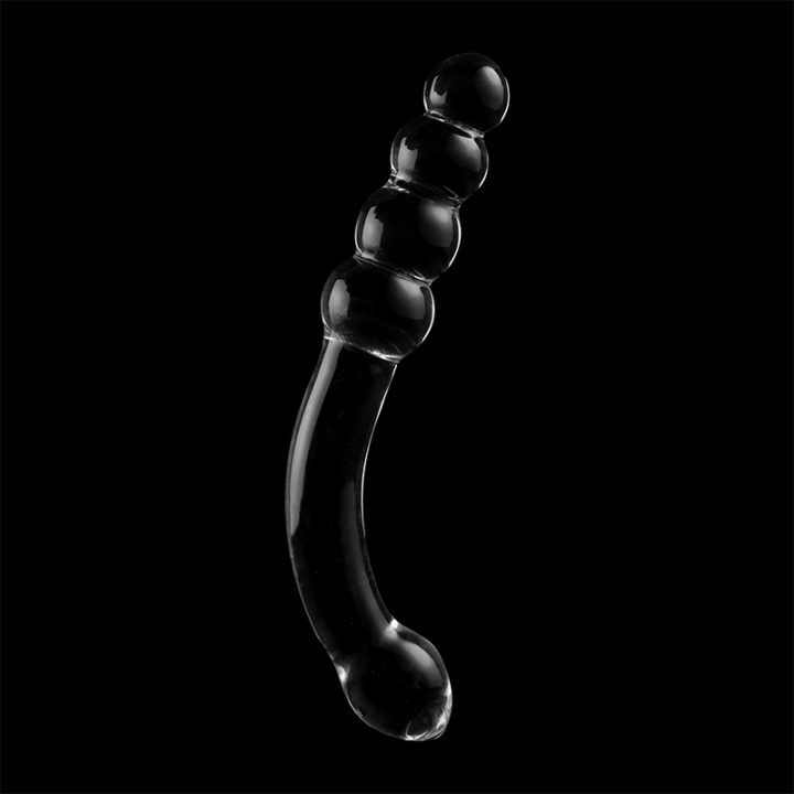 NEBULA SERIES BY IBIZA MODELO 14 DILDO CRISTAL TRANSPARENTE 185 CM O 3 CM