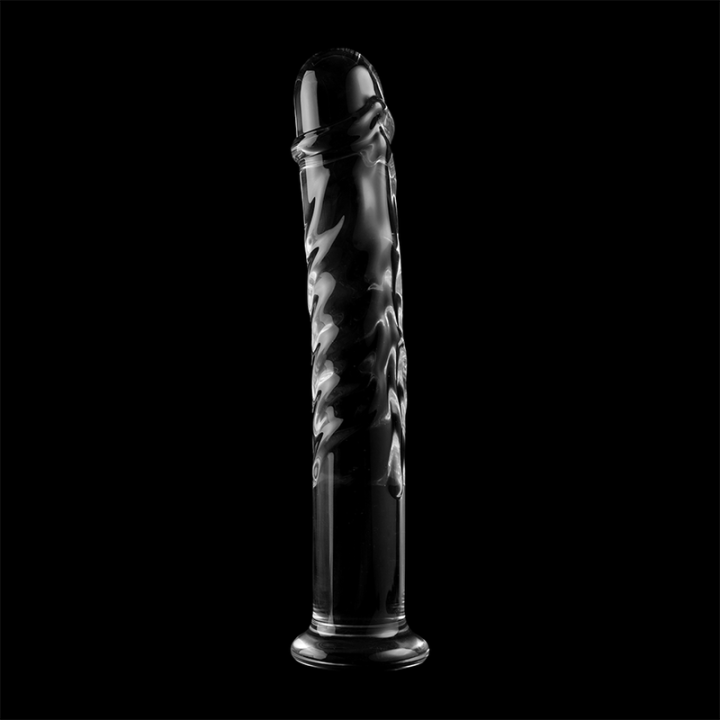 NEBULA SERIES BY IBIZA MODELO 16 DILDO CRISTAL TRANSPARENTE 185 CM O 3 CM