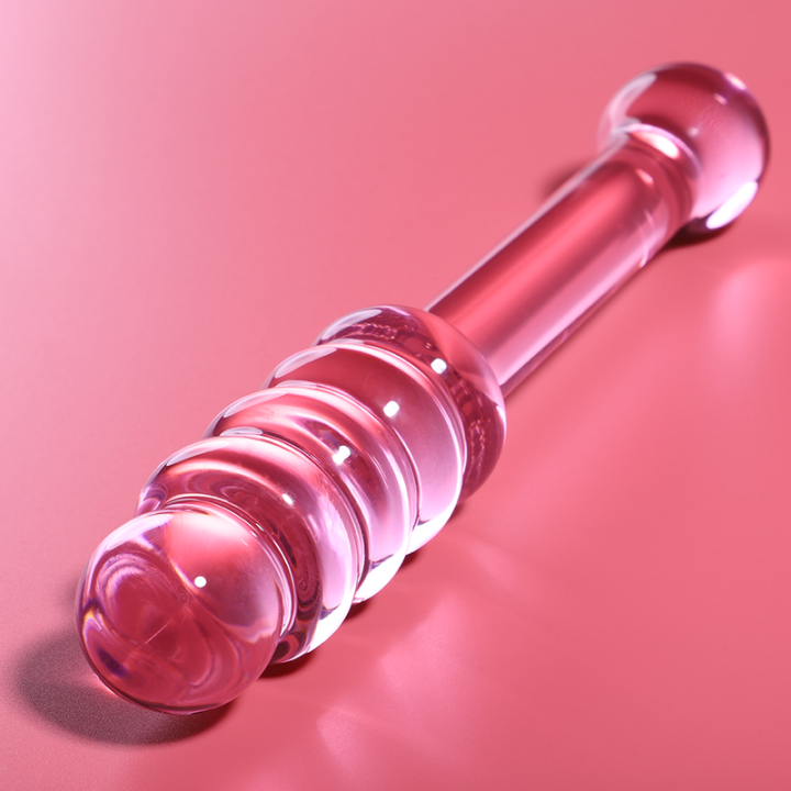 NEBULA SERIES BY IBIZA MODELO 20 DILDO CRISTAL ROSA 205 CM O 3 CM