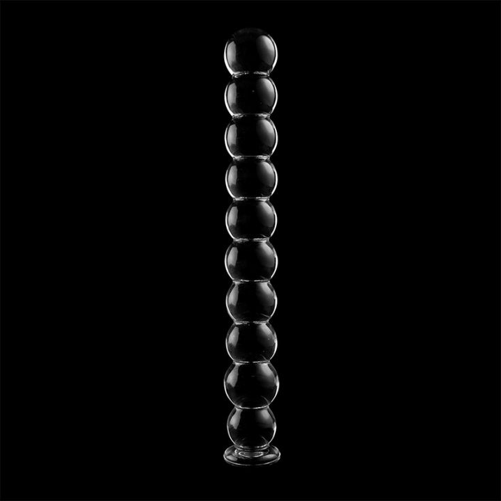 NEBULA SERIES BY IBIZA MODELO 22 DILDO CRISTAL TRANSPARENTE 215 CM O 25 CM