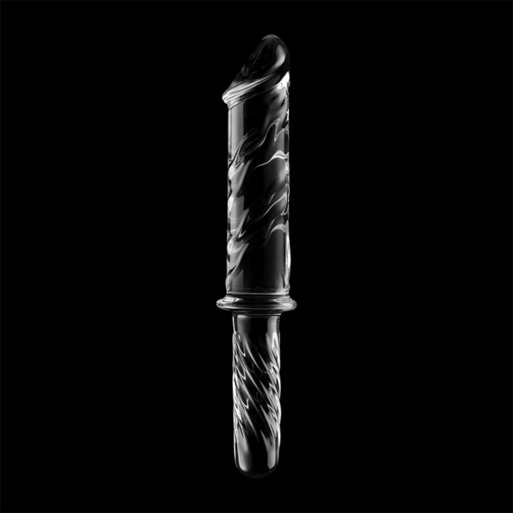 NEBULA SERIES BY IBIZA MODELO 24 DILDO CRISTAL TRANSPARENTE 285 CM O 5 CM