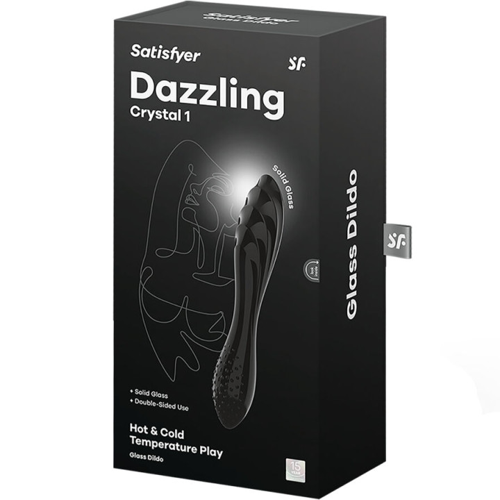 SATISFYER DAZZLING CRYSTAL NEGRO