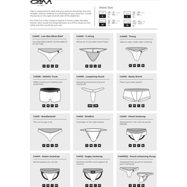 CUT4MEN JOCKSTRAP RAINBOW XL