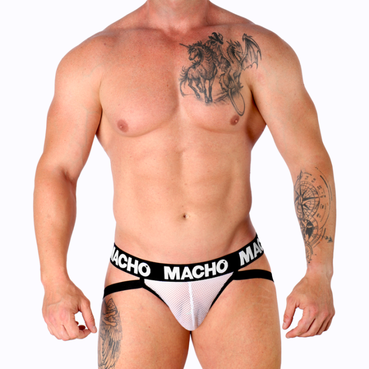MACHO MX26X1 JOCK REJILLA BLANCO M