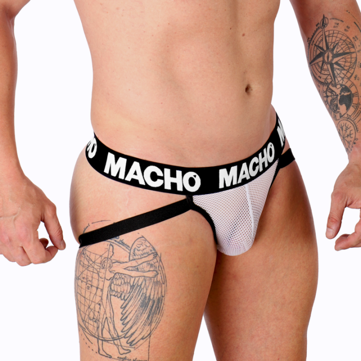 MACHO MX26X1 JOCK REJILLA BLANCO M