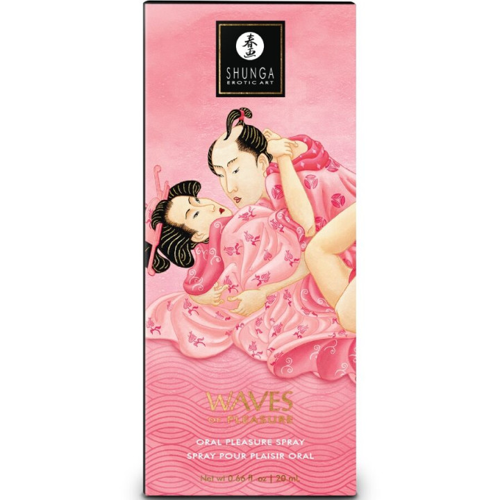 SHUNGA WAVES PLEASURE SPRAY ORAL SEDUCTOR SANDIA 20 ML