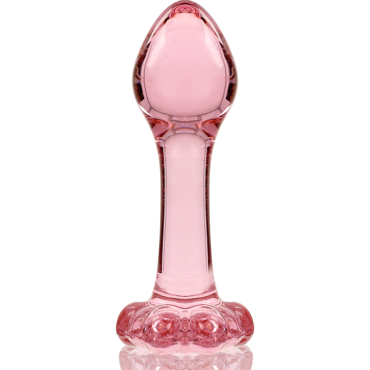 NEBULA SERIES BY IBIZA MODELO 2 PLUG CRISTAL ROSA 11 CM O 35 CM