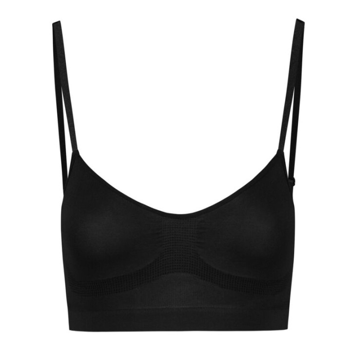 BYE BRA MEDIUM CONTROL SUJETADOR SIN COSTURAS NEGRO TALLA M