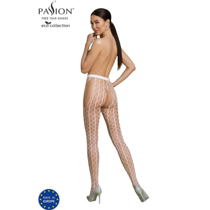PASSION ECO COLLECTION BODYSTOCKING ECO S007 BLANCO