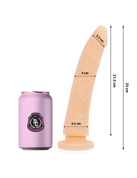 DELTA CLUB TOYS DILDO NATURAL SILICONA MEDICA 23 CM O 45 CM