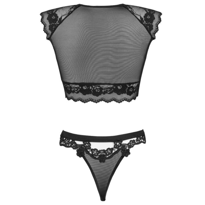 LIVCO CORSETTI FASHION TIMOSAN LC 90631 SUJETADOR PANTY NEGRO S M