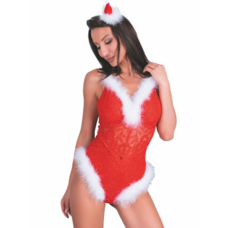 LIVCO CORSETTI FASHION NAUGHTY SANTA LC 90706 BODY NAVIDENO L XL